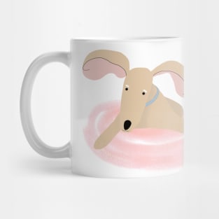 Cute pastel dog Mug